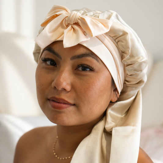 Bonnet en soie Aphrodite