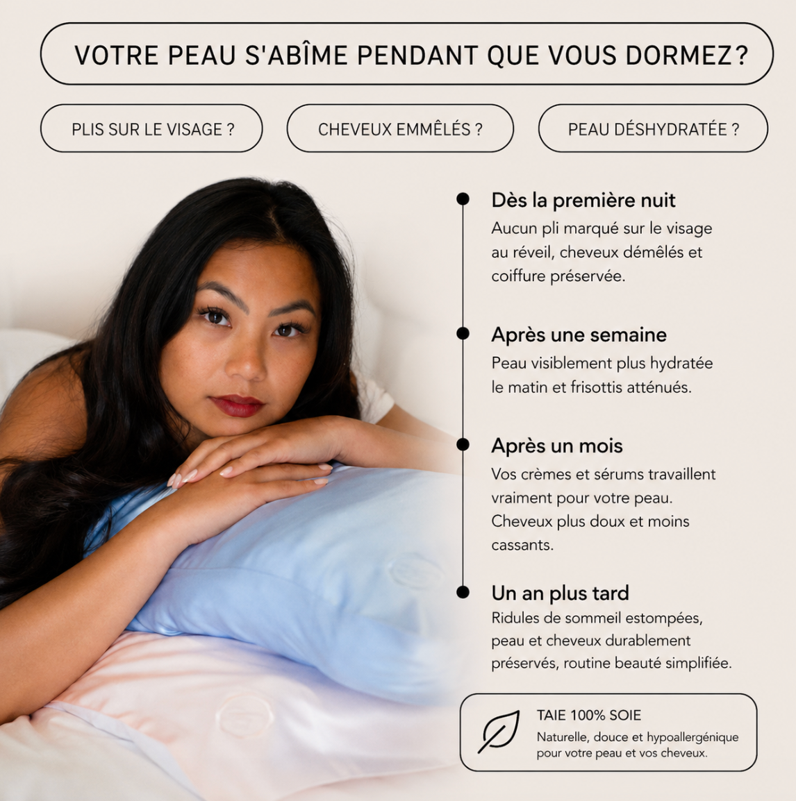 Taie d'oreiller Séléné