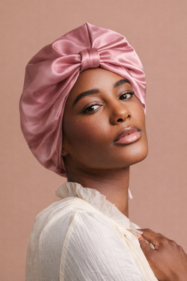 Bonnet en soie Héra