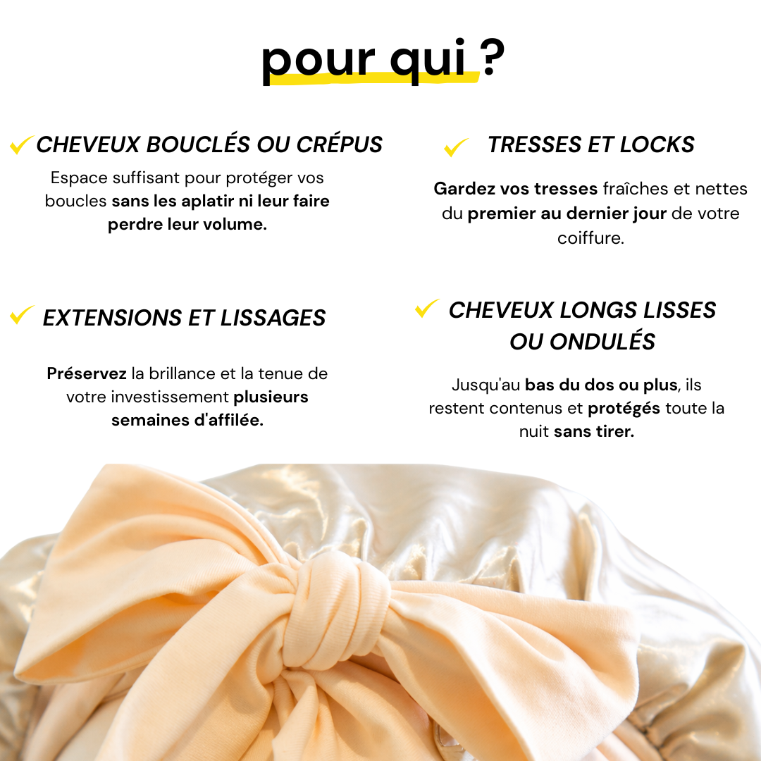 Bonnet en soie Aphrodite